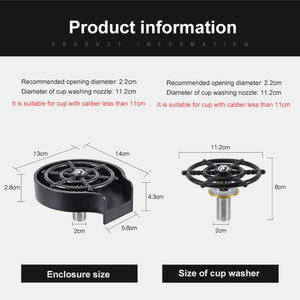 FaucetForce™ - Kitchen Glass Rinser